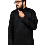 black kurta pajama for men