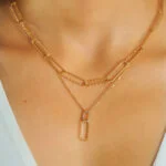 gold necklace for women
