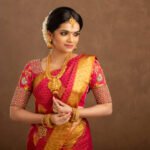 south indian saree