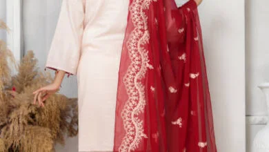 white suit with dupatta